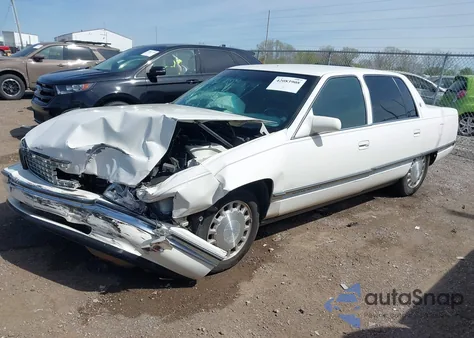 1996 Cadillac Deville из США, поврежденный, VIN 1G6KD52Y8TU303086